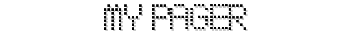 My Pager font